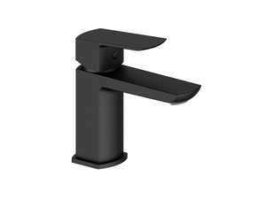 Charlotte Washbasin Mixer with Drain Matt Black