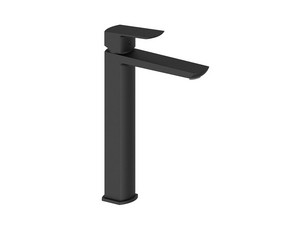 Charlotte High Basin Tap with Drain Matt Black