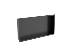 Stainless Steel Aisi 304 Shower Niche 30x60 Matt Black