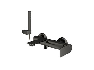 Badewannenarmatur Gea mit Ausstattung Gun Metal