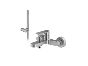 Olmo Bathtub Set with Brushed Chrome Equipment