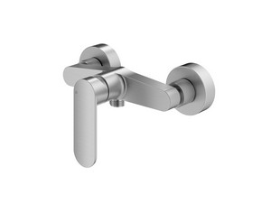 External Shower Mixer Olmo without Equipment Brushed Chrome