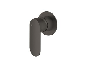 Olmo Gun Metal Built-in Shower Mixer Plate