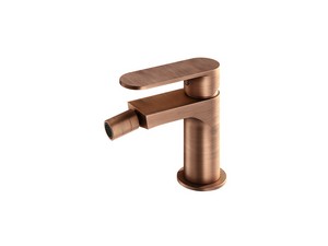 Olmo Bidet Mixer without Drain Brushed Copper