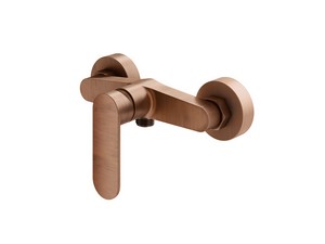 External Shower Mixer Olmo without Equipment Brushed Copper