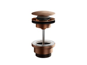 RN Universal Click-Clack Drain Brushed Copper