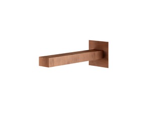 Krono/Trend Wall Mounted Basin Spout Brushed Copper