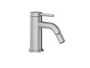 Stelo Bidet Mixer without Drain, Brushed Chrome