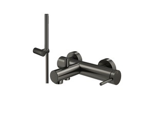 Wall-mounted Stelo Bath Group with Gun Metal Equipment