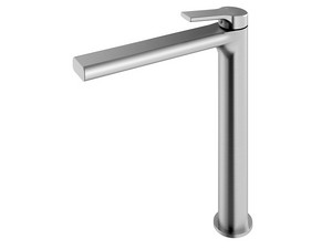 Trend Tall Basin Mixer without Waste Brushed Chrome