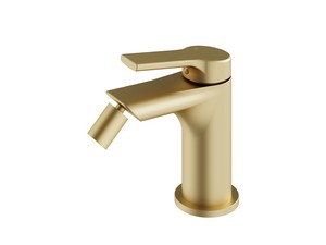 Trend Bidet Mixer without Drain Satin Gold