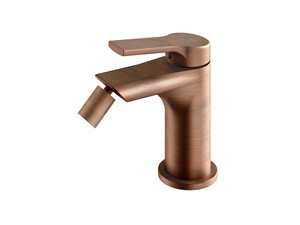 Trend Bidet Mixer without Drain Brushed Copper