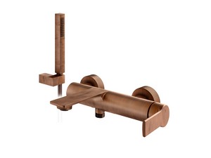 Trend Bathtub Set with Brushed Copper Finish