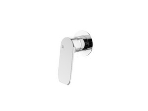 Lune Polished Chrome Built-in Shower Mixer Plate