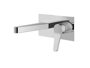 Mamba Wall Mounted Sink Mixer Tap without Waste, Polished Chrome