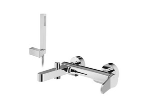 Mamba Bathtub Set with Polished Chrome Equipment
