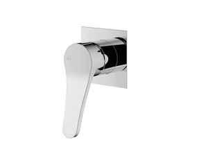 Mamba Built-in Shower Mixer Plate in Polished Chrome