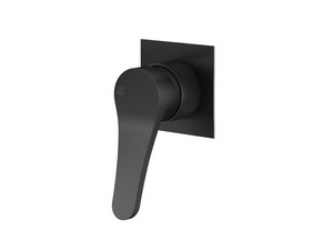 Mamba Built-in Shower Mixer Plate, Matt Black