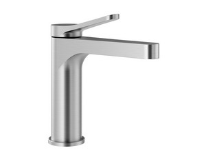 Mamba Basin Mixer without Waste Brushed Chrome