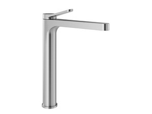 Mamba Tall Basin Mixer without Waste Brushed Chrome