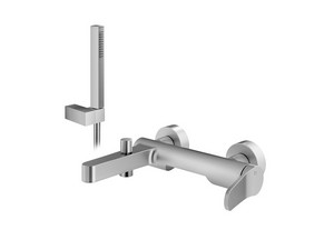 Mamba Bathtub Set with Brushed Chrome Equipment