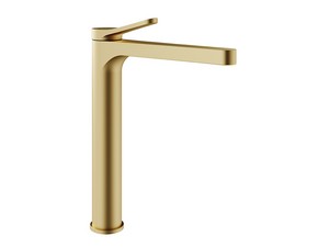 Mamba Tall Sink Mixer without Drain Satin Gold