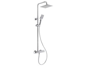 Blur 2-Function Shower Column with Mixer Chrome
