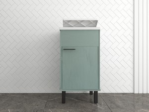 Smeraldo PVC Laundry Sink Cabinet 45x50x85 cm Green