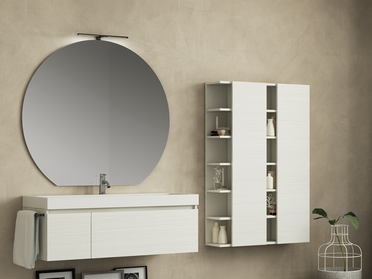 mobile bagno 120 cm iperceramica