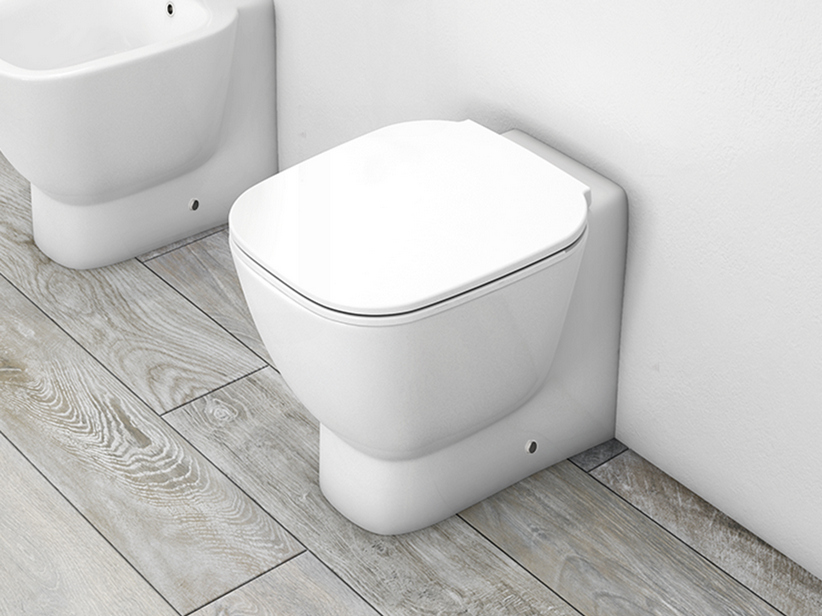 cuvette wc blanche ceramique ideal standard sortie verticale