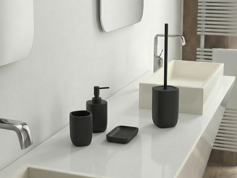 Joy Bathroom Accessories - Matt Black