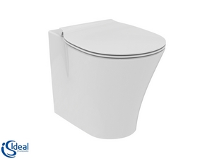 CONNECT AIR BAKC-TO-WALL AQUABLADE PAN WITH TOILET SEAT