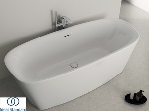 Freistehende Badewanne Ideal Standard® Atelier Dea 170x75 cm Weiß Glänzend