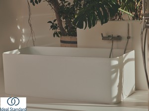 IDEAL STANDARD® ATELIER CONCA FREESTANDING BATH 180x80 cm MATT SILK WHITE