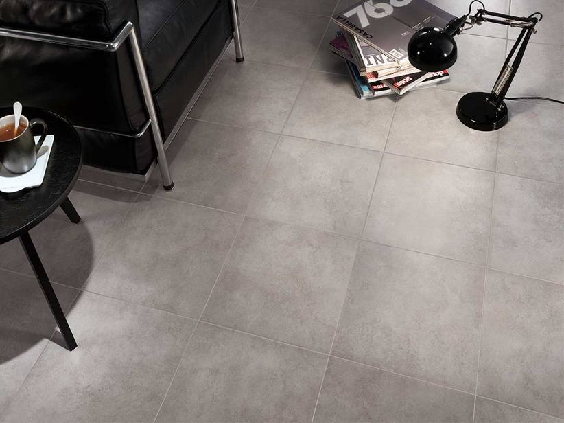 Gres Porcellanato Effetto pietra Grigio Apache 30,8x61,5 - Bagni e