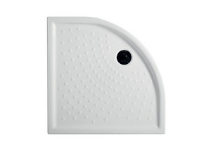 Receveur de douche Ape 90X90 H6 semi-circulaire céramique blanc