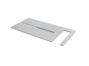 Duschablage Ares aus satiniertem Chrom