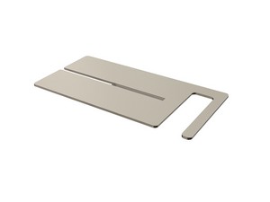 Duschablage Ares Walk In aus gebürstetem Edelstahl Effekt