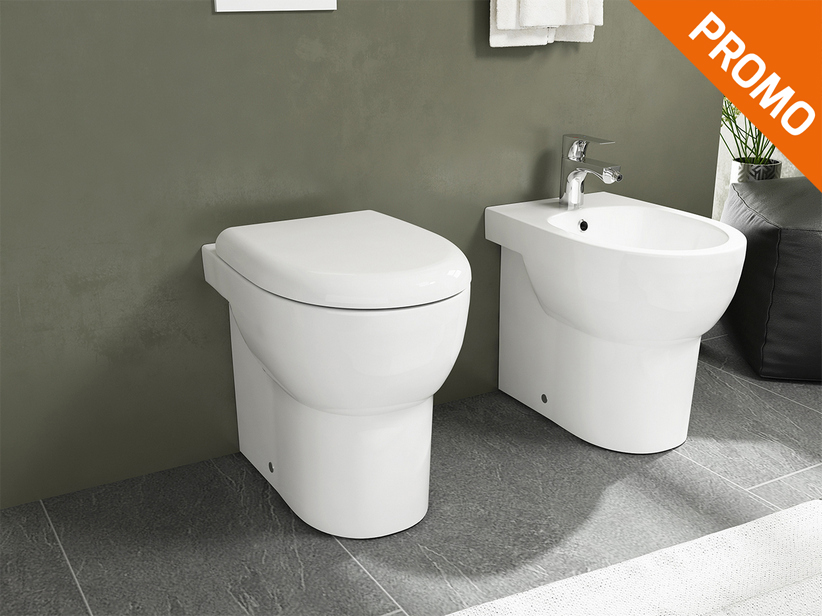 Astra Floor-Mount Back-to-Wall Rimless Sanitary Ware