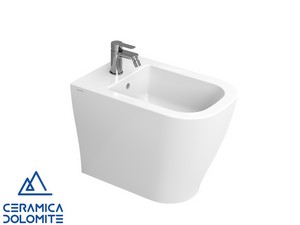 ITALIA BACK-TO-WALL BIDET GLOSSY WHITE