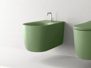 Wand-Bidet Nolita Mattgrün