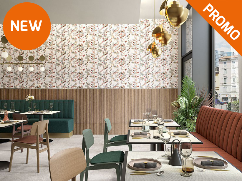 3D Wood Effect Kitchen Wall Tile 33x100 - Boiserie