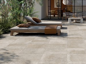 Carrelage Borgogna Ivory 40,6x60,8 grès cérame effet pierre beige