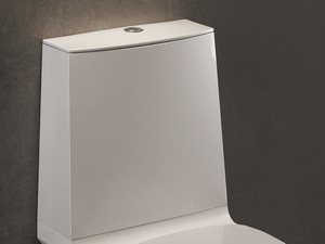 BERLINO CERAMIC CISTERN WITH LOW WATER CONNECTION FOR CLOSE COUPLED PAN WHITE
