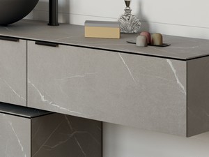 Schublade 70 Class Feinsteinzeug Pietra Piasentina