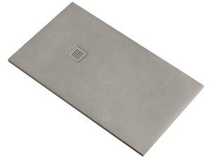 Receveur de douche Cemento 90x70 H3 résine gris