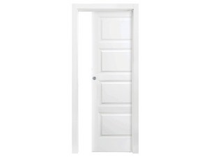 Chelsea Four Sliding Door 60xH210 cm White Lacquered