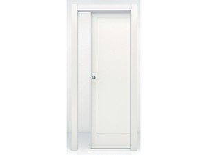 Chelsea Slim 1 Sliding Door 60xH210 cm White Lacquered