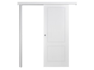 Chelsea Slim 2 External Wall Sliding Door 70xH210 cm White Lacquered