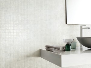 Mosaico Vetro A10 Classic White 32,5X32,5 Bianco